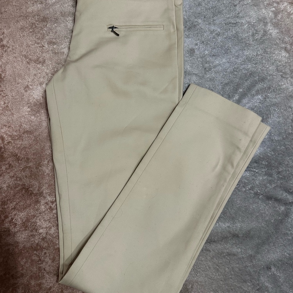 Club Monaco Cream Chinos Slim Fit